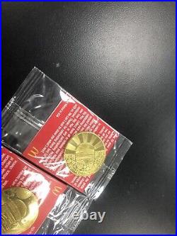 RARE McDonalds 50 Years Of Big Mac Collectors Coin MacCoin COMPLETE SET