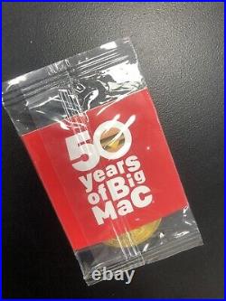 RARE McDonalds 50 Years Of Big Mac Collectors Coin MacCoin COMPLETE SET