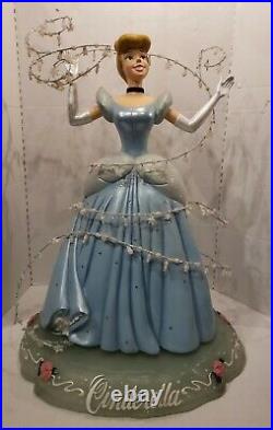 RARE Official Disney Cinderella Big Figurine Statue