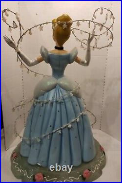 RARE Official Disney Cinderella Big Figurine Statue
