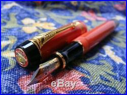 RARE Parker Duofold Centennial Big Red 18K Limited Edition Fountain Pen