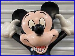 RARE Vintage DISNEY Store Mickey Mouse Large Big Fig Store Display Figure 90s