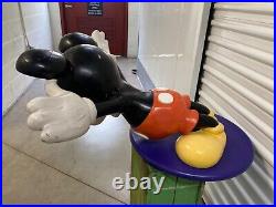 RARE Vintage DISNEY Store Mickey Mouse Large Big Fig Store Display Figure 90s