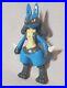 RARE Vintage Tomy 2005 Pokemon Movie AG Figure Big Lucario Toy From Japan