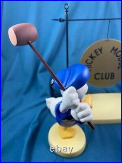 RARE WDCC Donald Duck- THE BIG FINISH-The Mickey Mouse Club-Original box + COA
