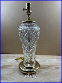 RARE Waterford Crystal KILLEEN Table Lamp 20 Inches