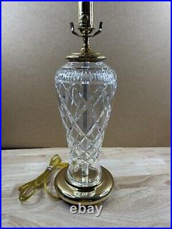 RARE Waterford Crystal KILLEEN Table Lamp 20 Inches