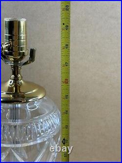 RARE Waterford Crystal KILLEEN Table Lamp 20 Inches