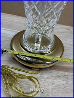 RARE Waterford Crystal KILLEEN Table Lamp 20 Inches