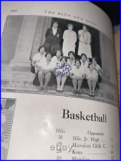 Rare 1929 Hilo High School Big Island Hawaii Yearbook Annual