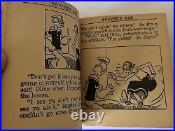 Rare 1936 Popeyes Ark Big Little Book. Good Condition. Hard To Find