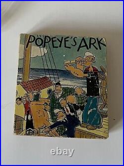 Rare 1936 Popeyes Ark Big Little Book. Good Condition. Hard To Find