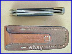 Rare 1970's Vintage Browning 3318F3 Big Game Knife 3 Blade Folder Japan NM