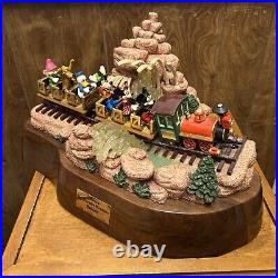 Rare 1992 Disney Big Thunder Mountain Railroad Ron Lee Signed Ltd Edition 44/250