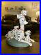 Rare 1998 Disney 101 Dalmatian 45th Year Pongo With Three Puppies Big Fig