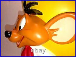 Rare 1999 Looney Tunes Warner Bros Speedy Gonzales Large Resin Statue Big Fig Wb