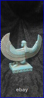 Rare Antique Ancient Egyptian Big Statue Queen Isis 2181 bc for decoration