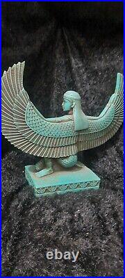 Rare Antique Ancient Egyptian Big Statue Queen Isis 2181 bc for decoration