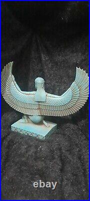 Rare Antique Ancient Egyptian Big Statue Queen Isis 2181 bc for decoration