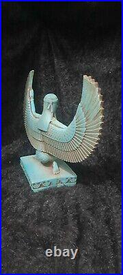 Rare Antique Ancient Egyptian Big Statue Queen Isis 2181 bc for decoration