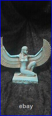 Rare Antique Ancient Egyptian Big Statue Queen Isis 2181 bc for decoration