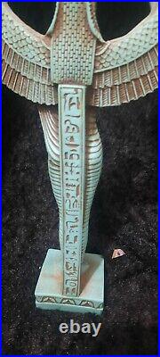 Rare Antique Ancient Egyptian Big Statue Queen Isis 2181 bc for decoration 31 cm