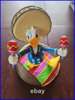 Rare Art of Disney Donald Duck Collector Big 9 Figure 3 Caballeros Sombrero