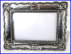 Rare Big 9.5 Gorham Sterling Silver Picture Frame Ornate Repousse Cherubs 925