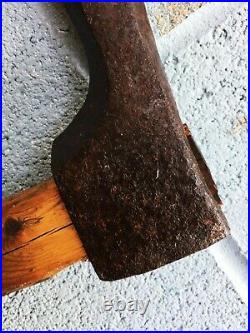 Rare Big Antique French Axe Executioners Execution Style