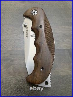 Rare Big Browning Model 0289 Five Pines Lockback Folding Hunter Survival Knife
