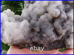 Rare Big Chalcedony with Gem Sphalerite inside, Crystals, Minerals, Natural