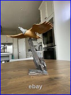 Rare Big Sky Carvers Masters Edition Woodcarving Eagle By K W White #548/1250