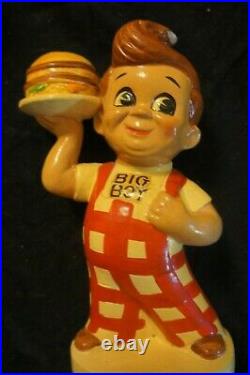 Rare Bob's Big Boy Advertising Ceramic Bank Authentic Original Burger Statue