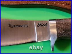 Rare Browning Fisk Drop Point Big Skinner ONS Limited to 500 #497/500