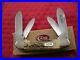 Rare Case Stag 4 Blade Canoe Big Chief Knife Never Used In Box #54131 Ss