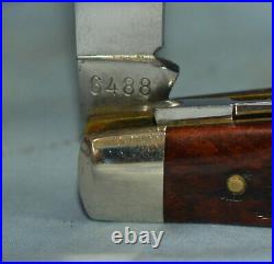 Rare Case XX Redbone Big Congress Knife 6488 76 To 77 Transition 4 To 3 Dot! N
