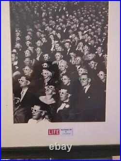 Rare Collectible The Third Dimension 1952 Framed LIFE Photo E. J. Eyerman