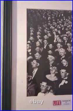 Rare Collectible The Third Dimension 1952 Framed LIFE Photo E. J. Eyerman