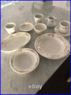 Rare Complete Set Elias Brothers Big Boy China Lunch Dinner 11 Different Pieces