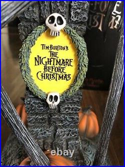 Rare DISNEY STORE NIGHTMARE BEFORE CHRISTMAS LIGHT UP JACK Big Fig STATUE