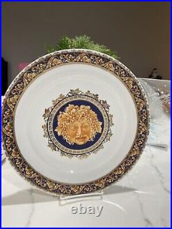 Rare Depos T. Limoges Bacchus Porcelain 24K Big Serving 11 Plate