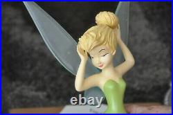 Rare Disney 2007 Tinkerbell On Mirror Large Musical Big Figure New In Box