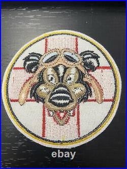 Rare Disney Military Patch Big Bad Wolf Red Cross