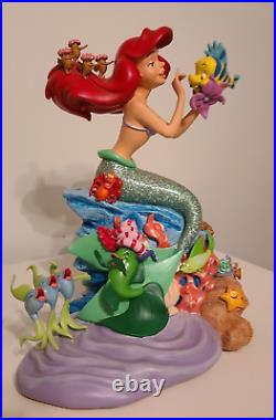 Rare! Disney Parks ARIEL LITTLE MERMAID & FRIENDS Big Fig by Costa Alavezos