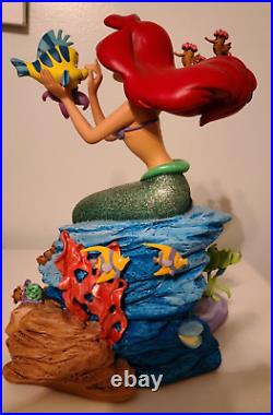 Rare! Disney Parks ARIEL LITTLE MERMAID & FRIENDS Big Fig by Costa Alavezos