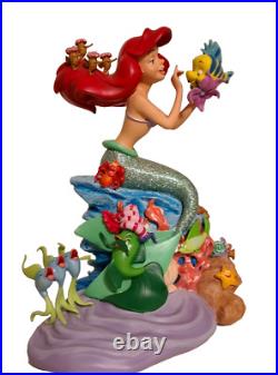 Rare! Disney Parks ARIEL LITTLE MERMAID & FRIENDS Big Fig by Costa Alavezos