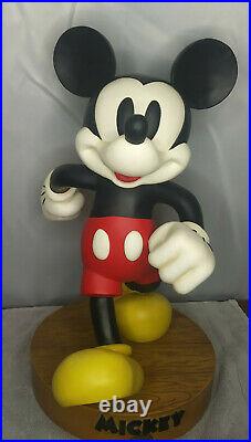 Rare Disney's Classic Pie Eyed Mickey Mouse Big Figure Fig