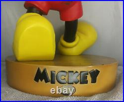 Rare Disney's Classic Pie Eyed Mickey Mouse Big Figure Fig