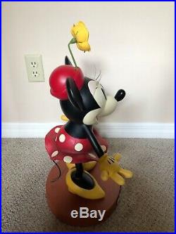Rare Disneyland Magical Big Fig Figurine Minnie Mouse Richard Sznerch 21