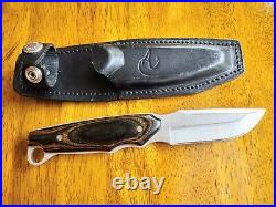 Rare Ducks Unlimited Buck Knife. Big Sky Hunting Fighting Knife Made In USA